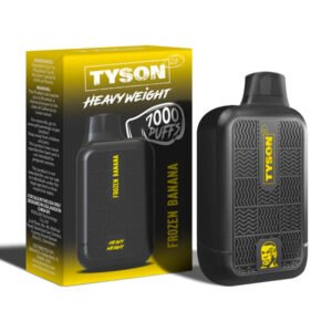 Tyson 2.0 Heavyweight Disposable Frozen Banana | 7000 Puffs