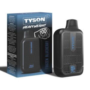 Tyson 2.0 Heavyweight Disposable Frozen Blueberry | 7000 Puffs