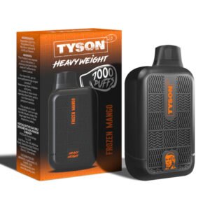 Tyson 2.0 Heavyweight Disposable Frozen Mango | 7000 Puffs