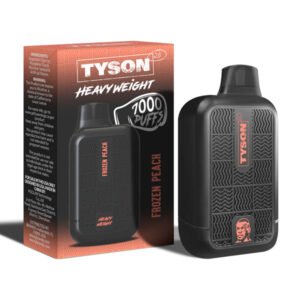 Tyson 2.0 Heavyweight Disposable Frozen Peach | 7000 Puffs